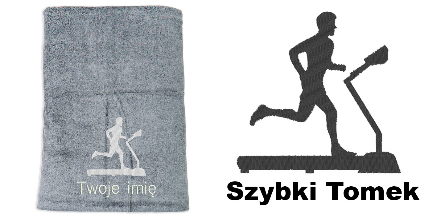 ręcznik szybkoschnący z mikrofibry dla biegacza